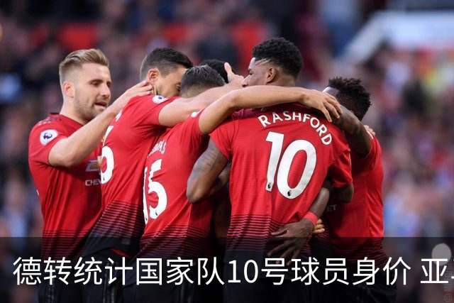 德转统计国家队10号球员身价 亚马尔1.5亿居榜首